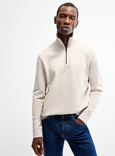 Le sweat col zipp&eacute; Zetrust