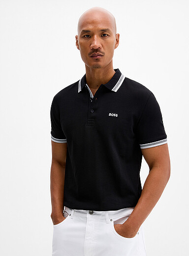 Paddy piqu&eacute; polo
