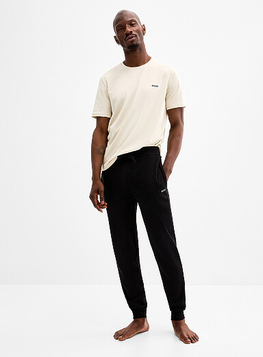 Waffled pyjama joggers