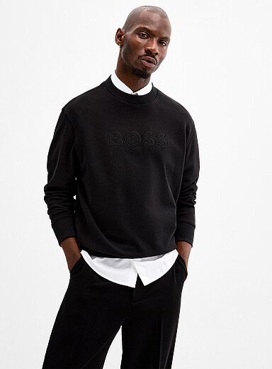 Le sweat logo ton sur ton