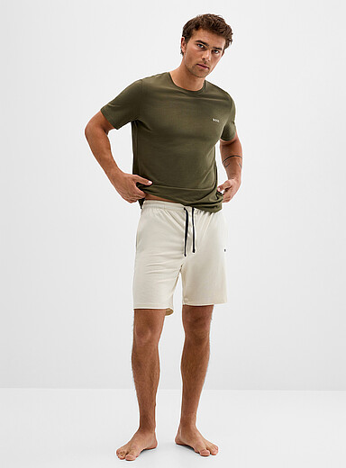Sand ultra-comfortable pyjama short