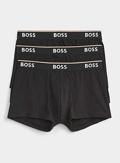 Les boxeurs courts essentiels BOSS 2 po Coton Emballage de 3