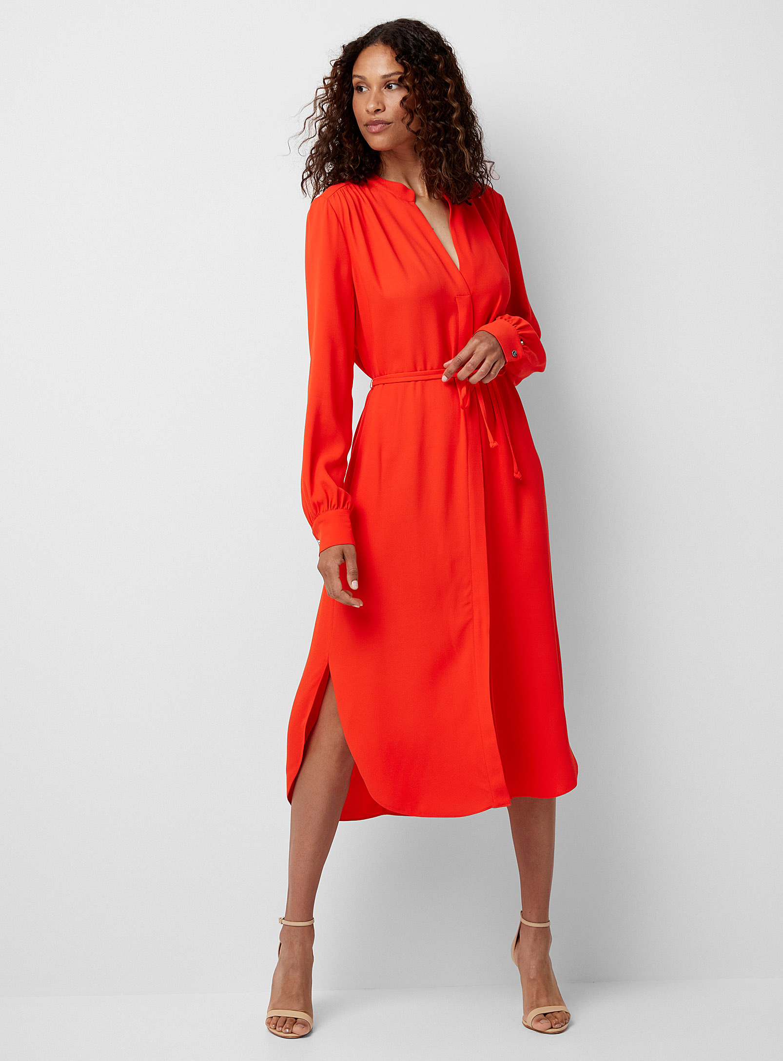 hugo boss maxi dress HUGO BOSS