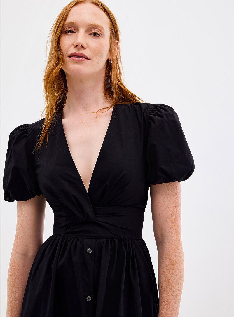 Kumare twisted poplin maxi dress product image 2