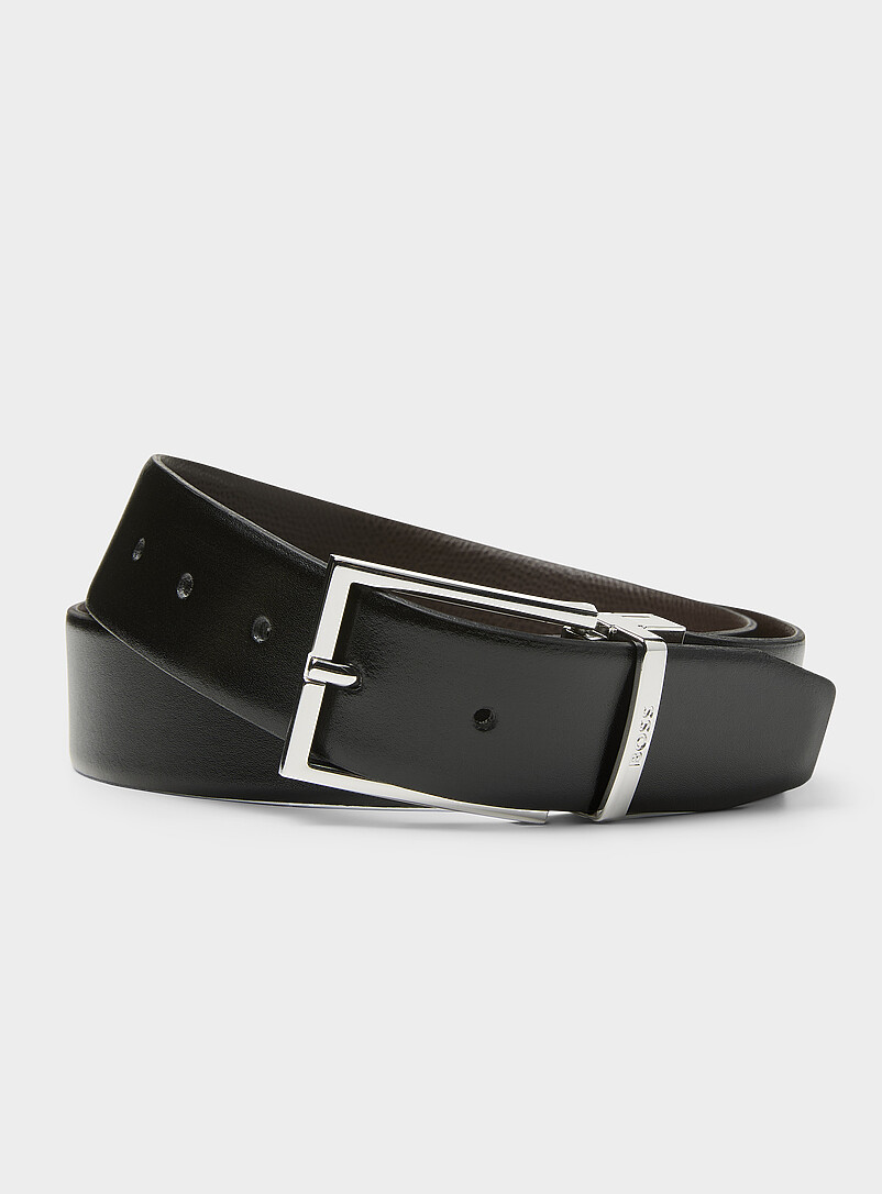 Minimalist reversible belt product image (primary)