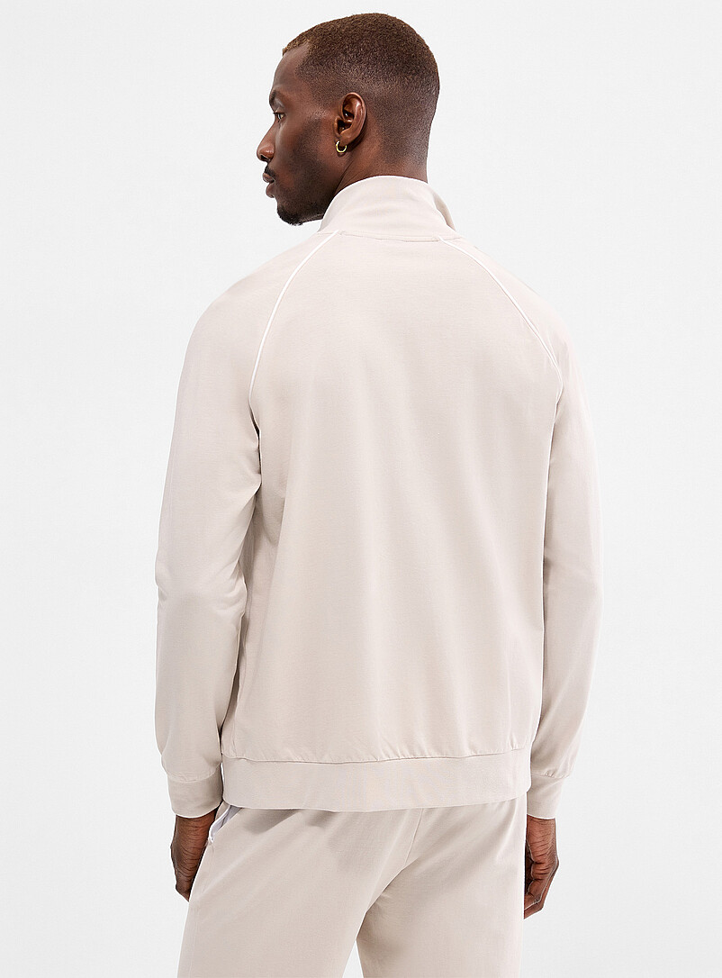 Embroidered-logo sand comfort jacket product image 2