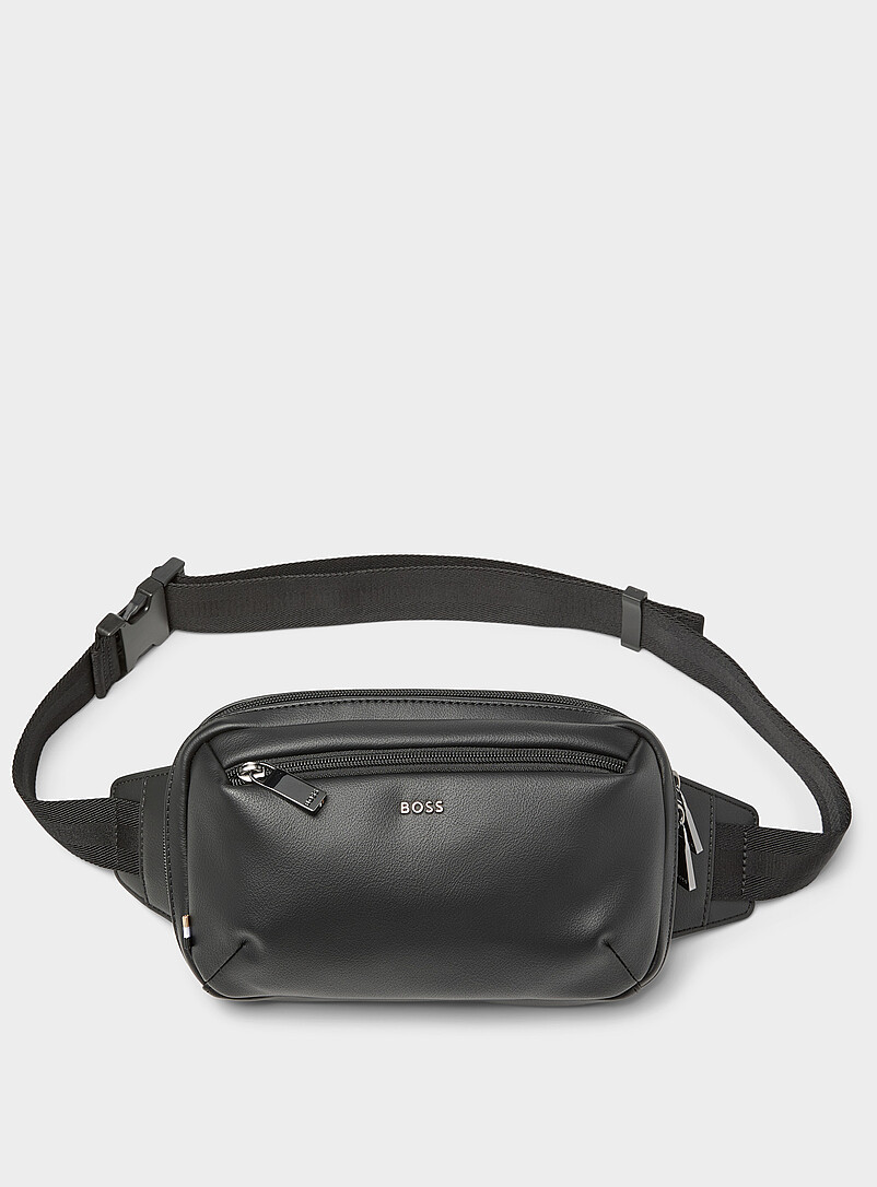 Supple faux-leather belt bag product image (primary)