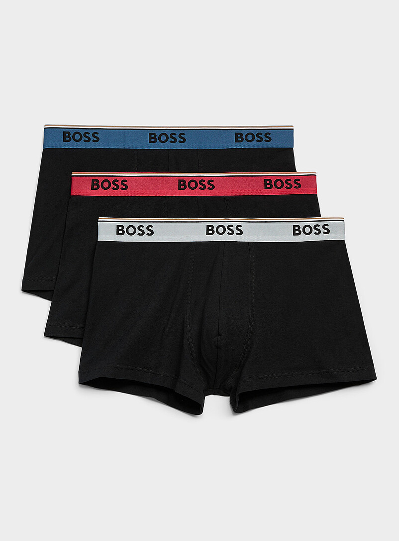 2.5" contrast-waist trunks Cotton 3-pack product image (primary)