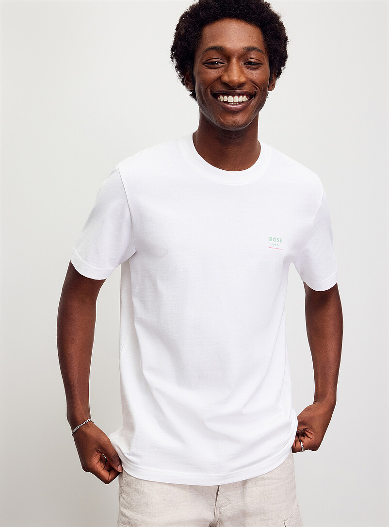 Groove print T-shirt product image 2