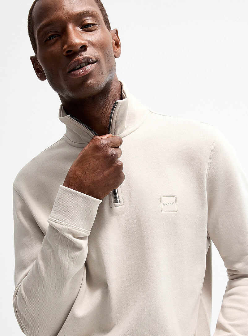 Zetrust zip-neck sweatshirt product image 2