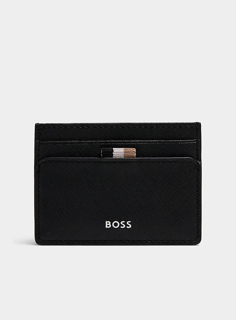 Zair faux-leather card holder product image (primary)