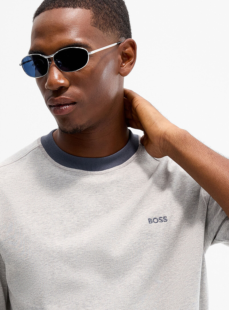 Edge contrast-edge T-shirt product image (primary)