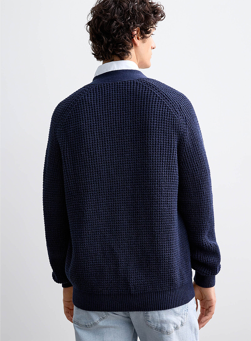 Andemo ribbed-collar cardigan product image 3