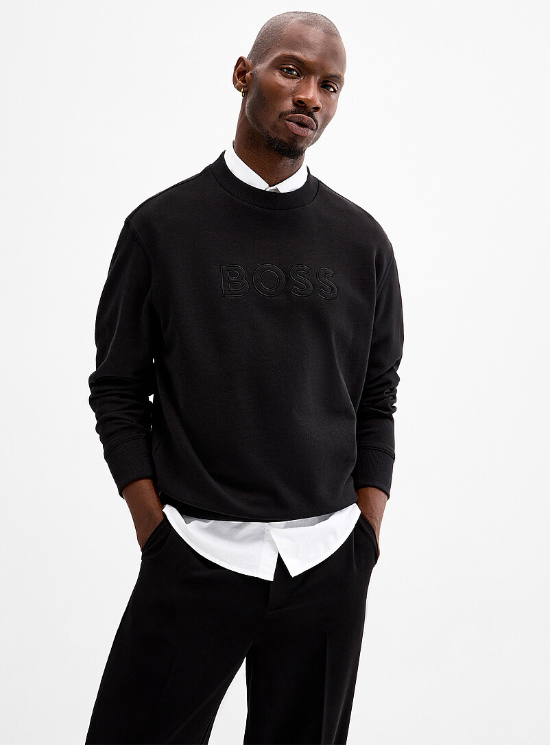 Tone-on-tone logo sweatshirt product image (primary)