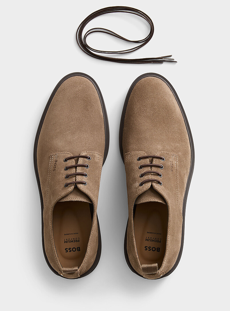 Calev suede derby shoes Men product image 3