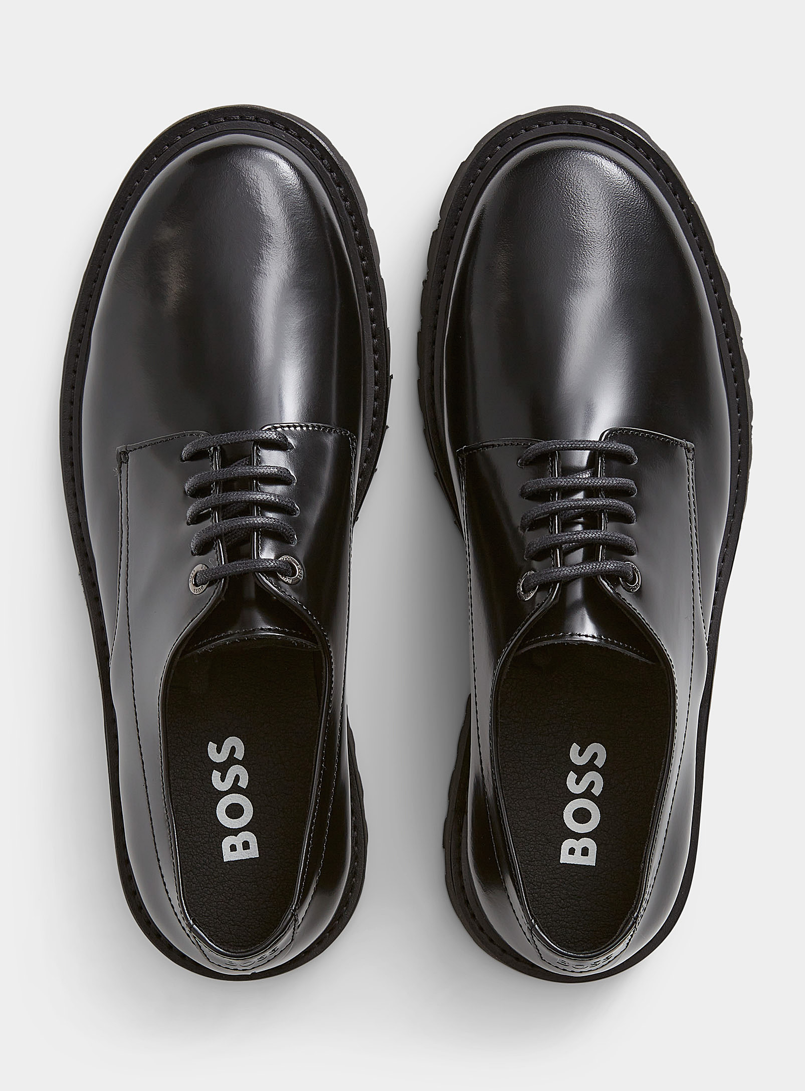 Chaussures ' BOSS - La chaussure derby en cuir Richayl Homme