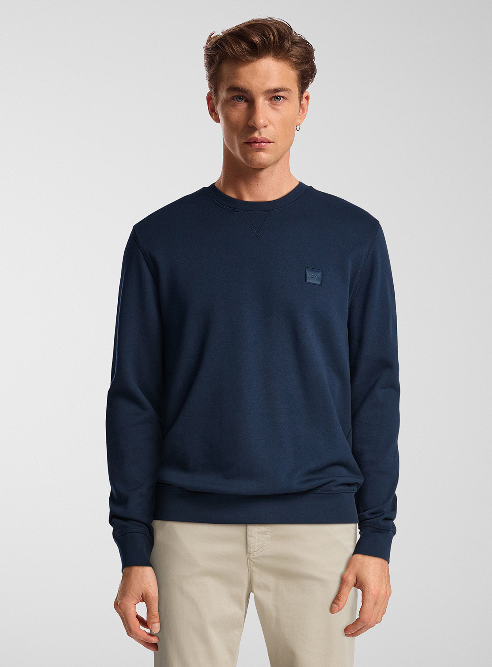 Hugo Boss Westart Sweatshirt In Blue