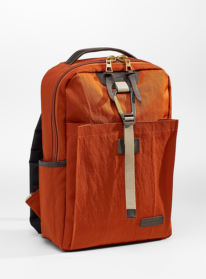 Master-Piece: Le sac à dos Link Orange pour homme