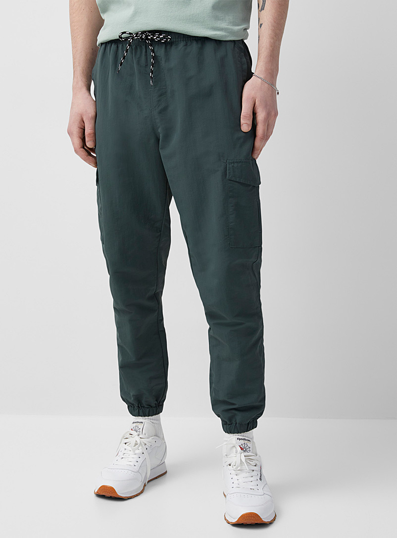 Lira Green Rothsay cargo joggers for men