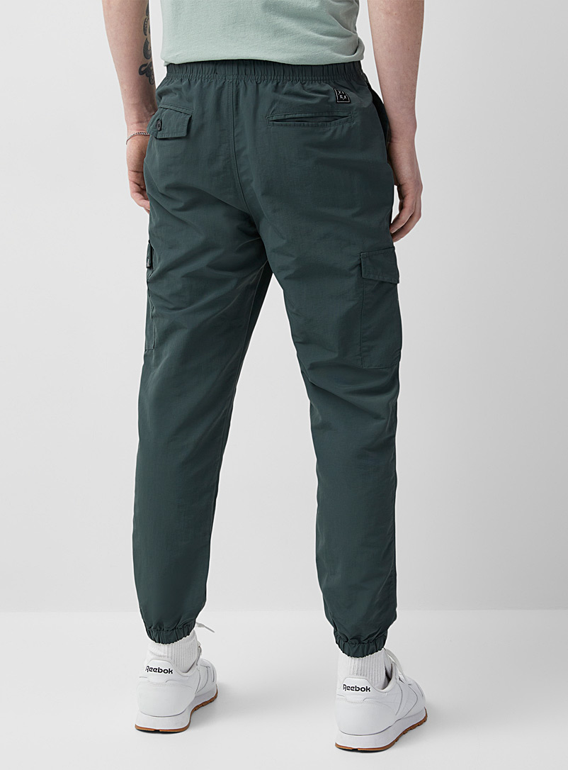 Lira Green Rothsay cargo joggers for men