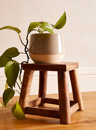 Wooden decorative stool | Simons Maison | | Simons