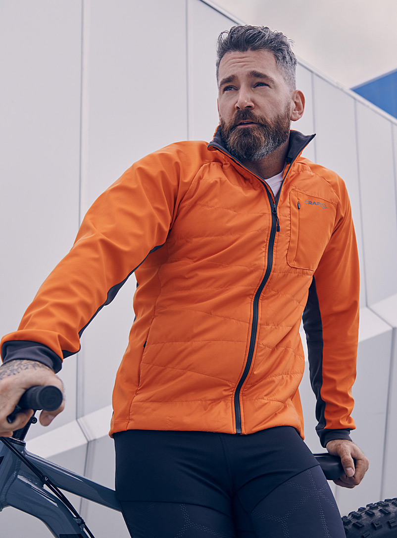 CRAFT Orange Core Nordic soft strategic insulation jacket for men