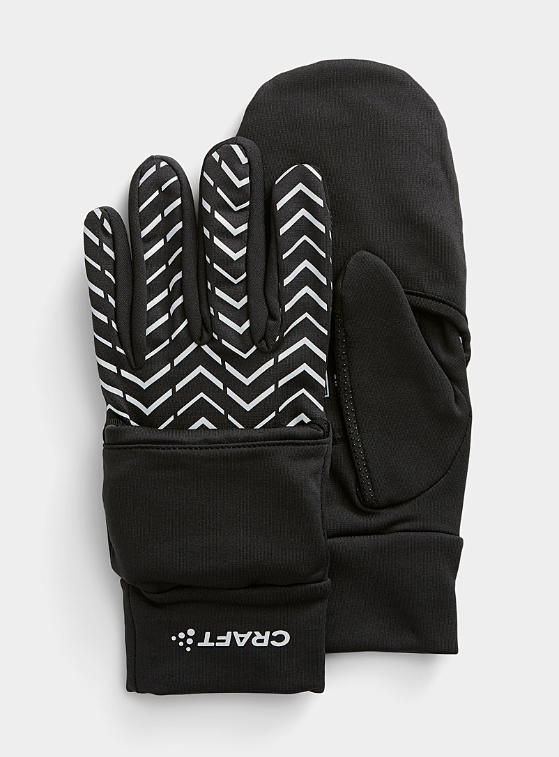 CRAFT: Le gant hybride Lumen Noir pour femme