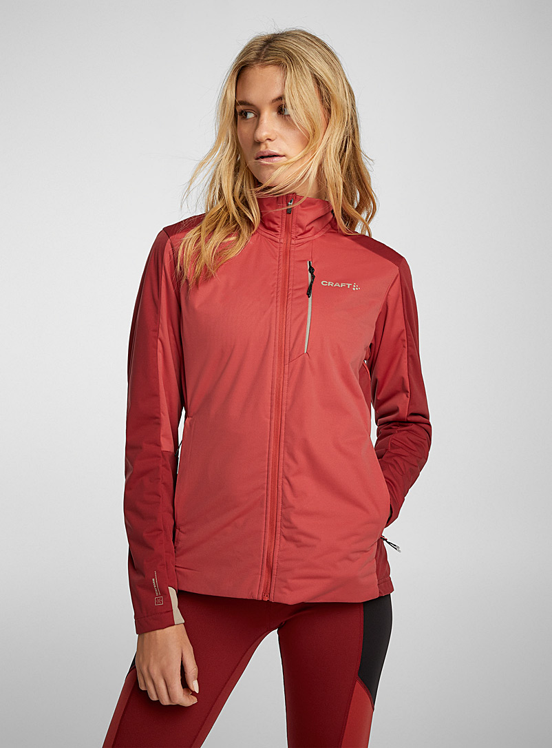 CRAFT Red ADV Nordic Training jacket for women