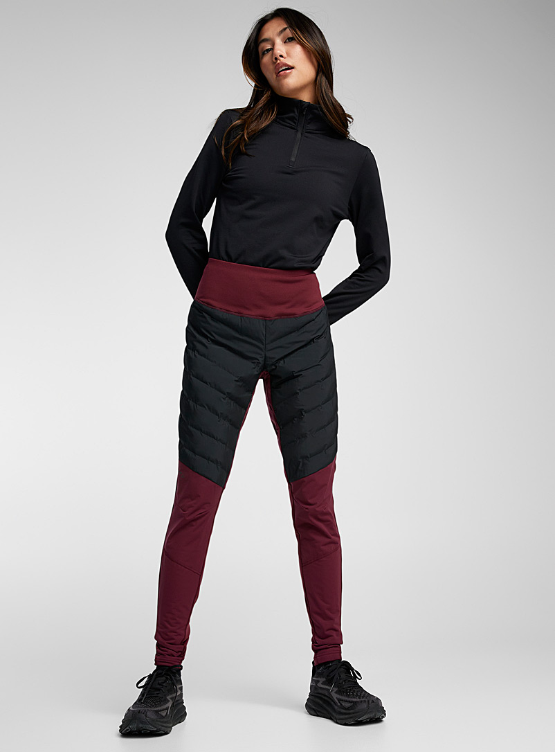 CRAFT: Le pantalon ajusté ADV Pursuit Rouge foncé-vin-rubis pour femme