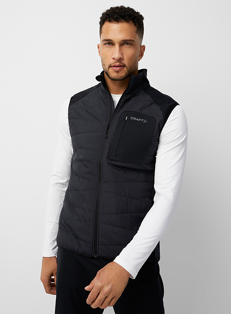 CRAFT Black Core Nordic lightweight quilted jacket for men