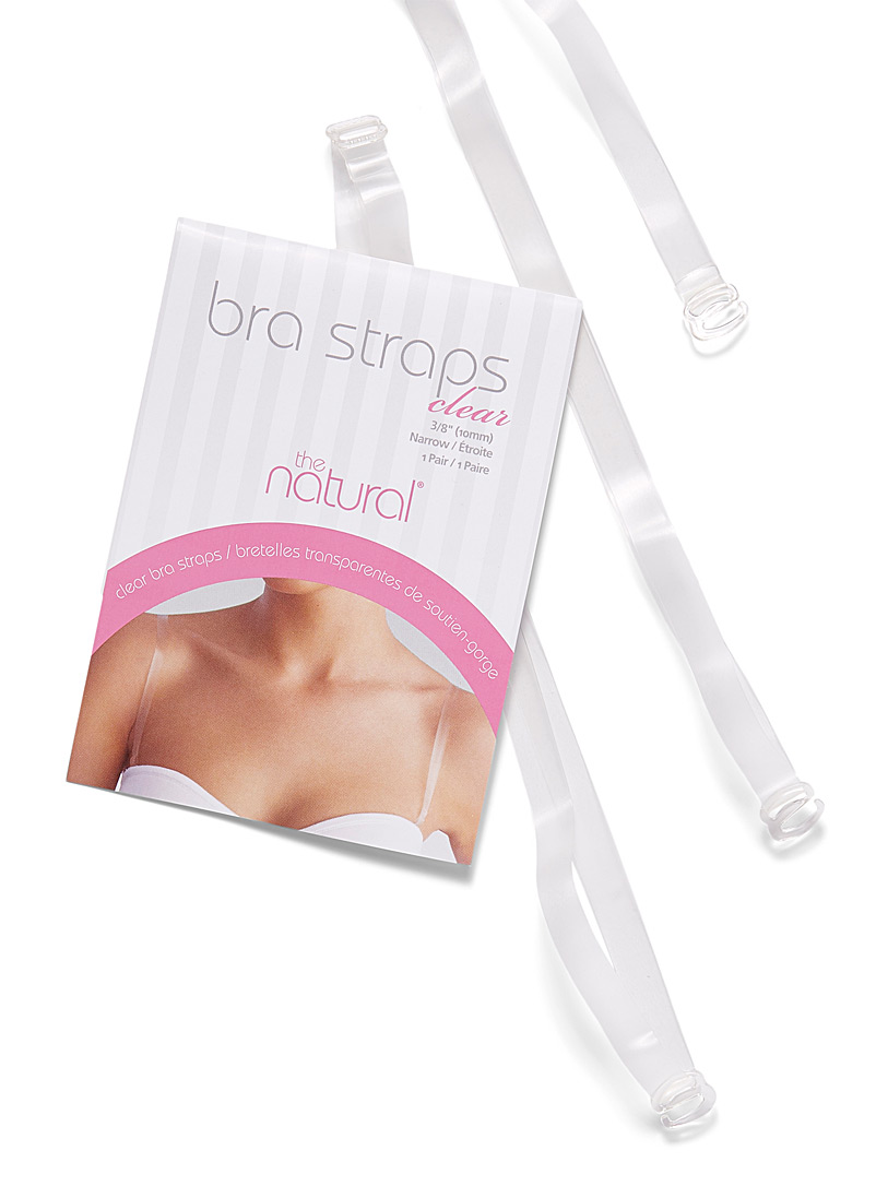 Clear bra straps