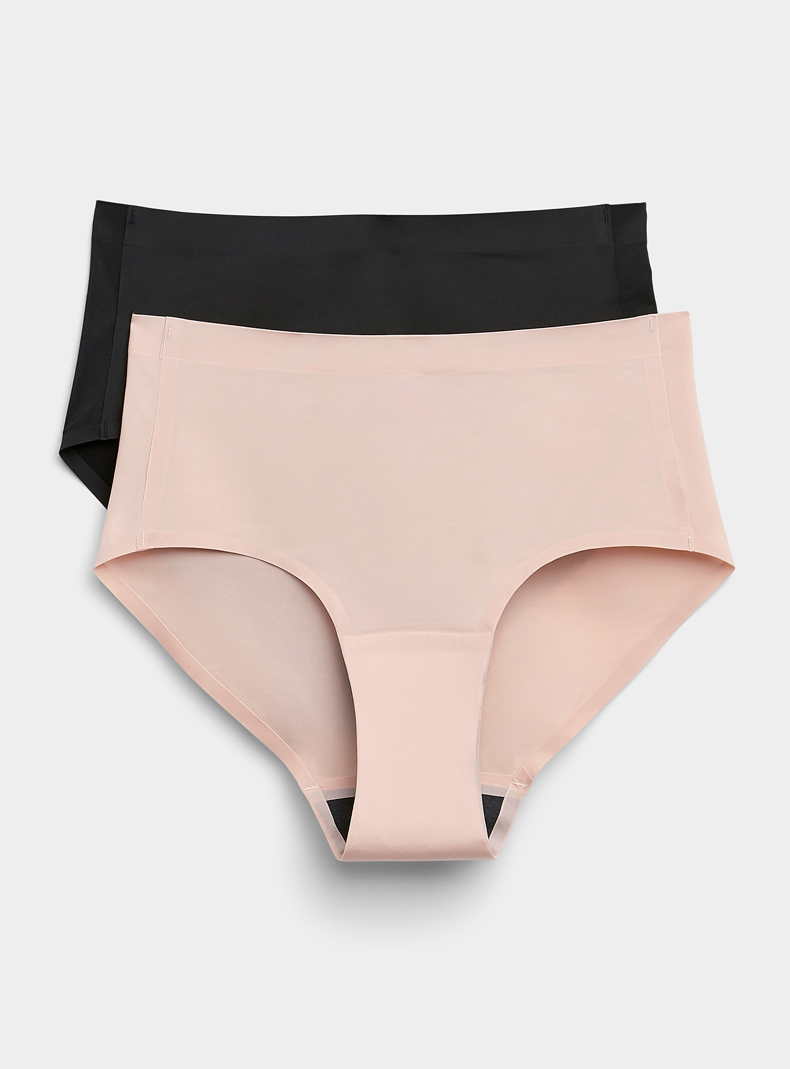 Miiyu High-rise Menstrual Panties Set Of 2 In Pink