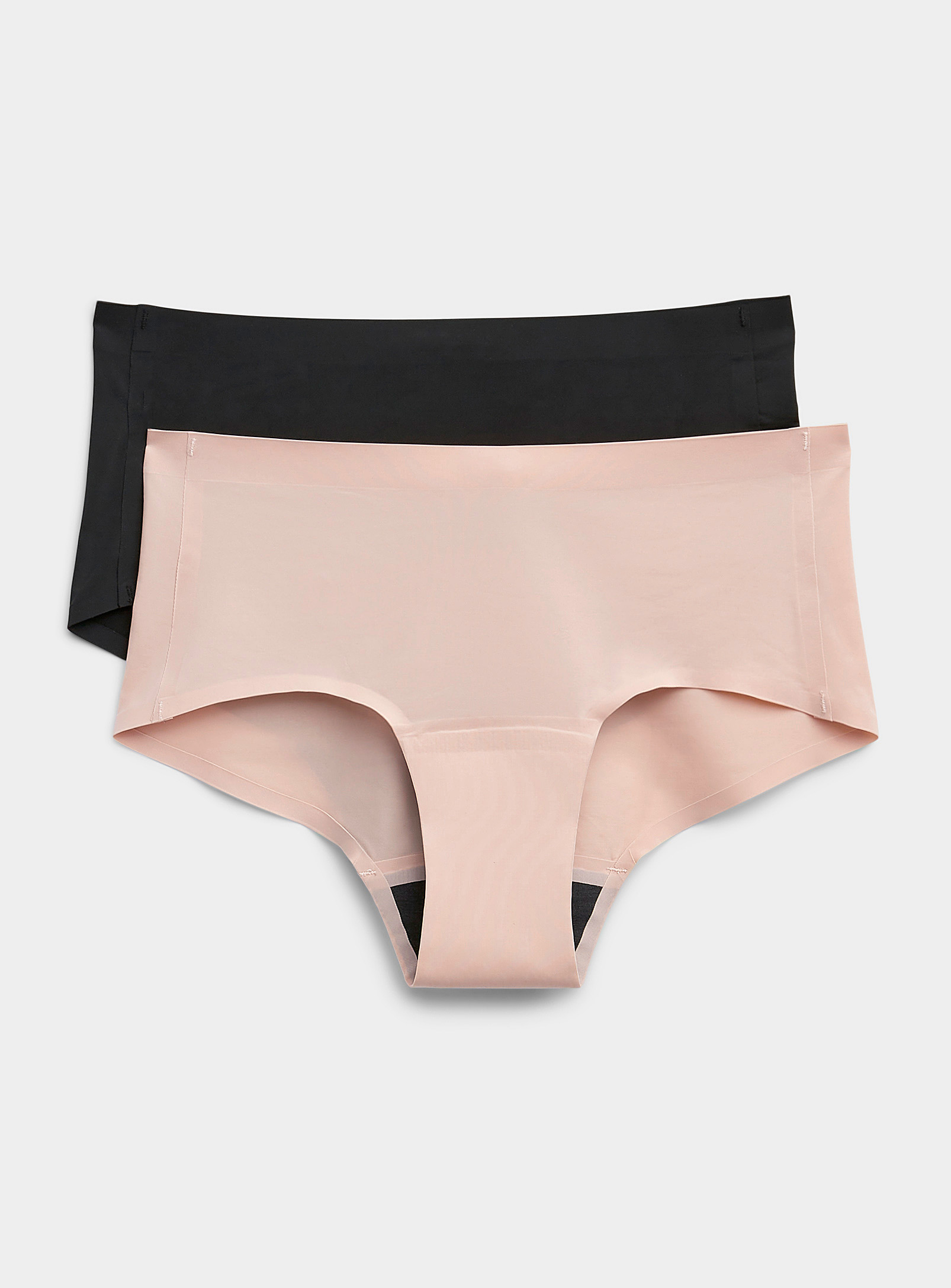 Miiyu Hipster-cut Period Panties Set Of 2 In Pink