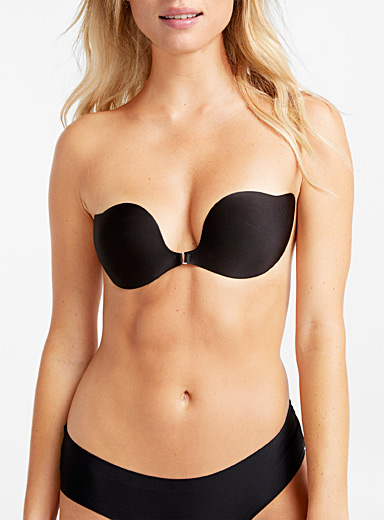 Backless and strapless push up bra