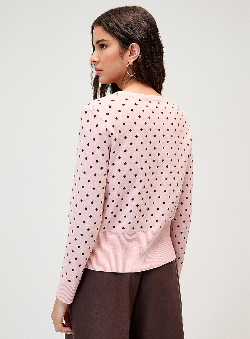 Polka-dot straight cardigan product image 3
