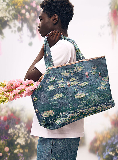 Impressionist tapestry tote <b>A Tribute to Claude Monet Collection</b>