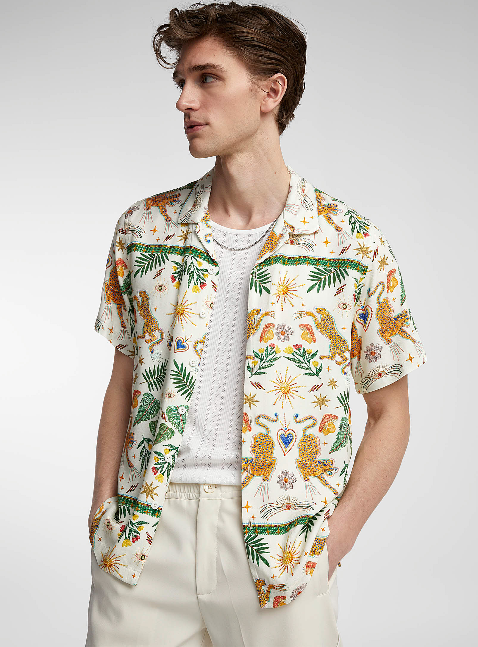 Kuwalla Jungle Fever Camp Shirt In Assorted