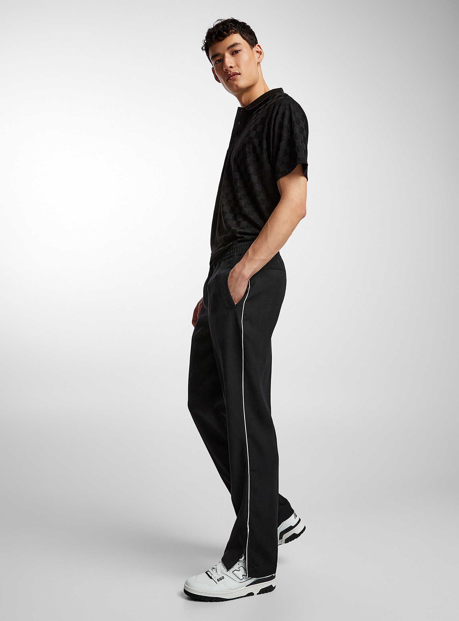 Kuwalla Soft Trimmed Pant In Black