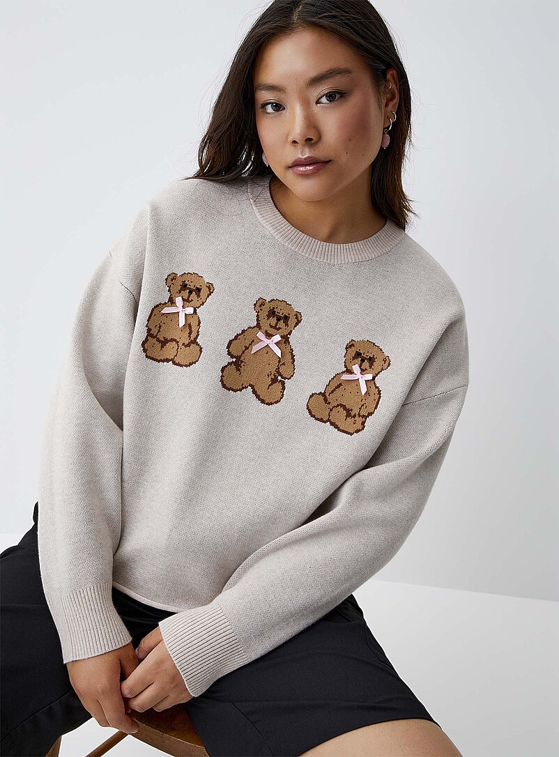Striped & Patterned Sweaters for Women | Simons Canada