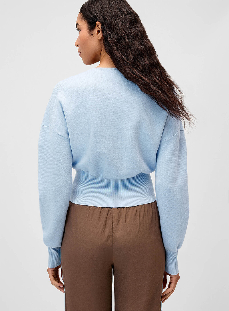 Twik: Le cardigan taille cintr&eacute;e Vert fonc&eacute; - Mousse pour femme