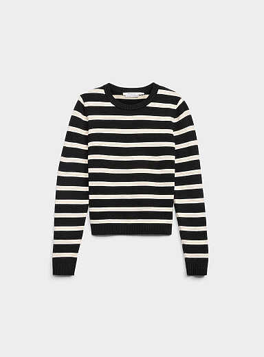 Soft striped sweater