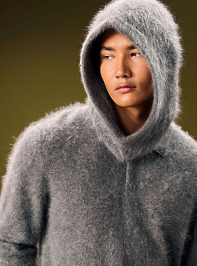 Brushed cashmere balaclava <b>Le 31 Studio capsule</b>