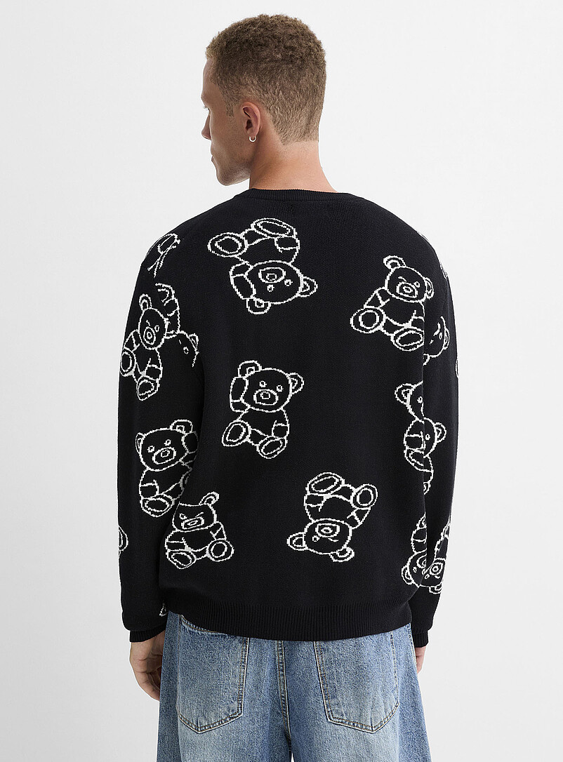 Jacquard pattern sweater product image 3