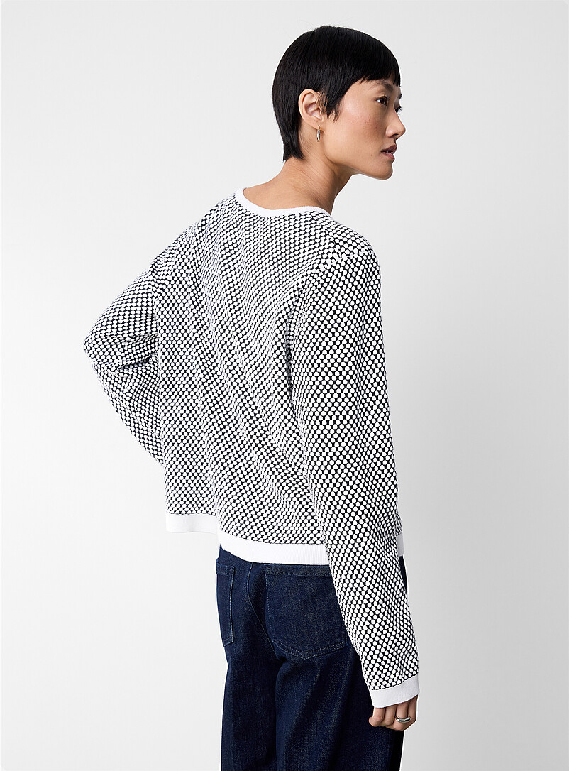 Soft honeycomb sweater product image 2