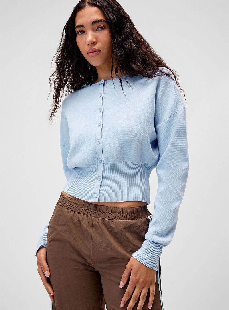 Fitted-Waist Cardigan