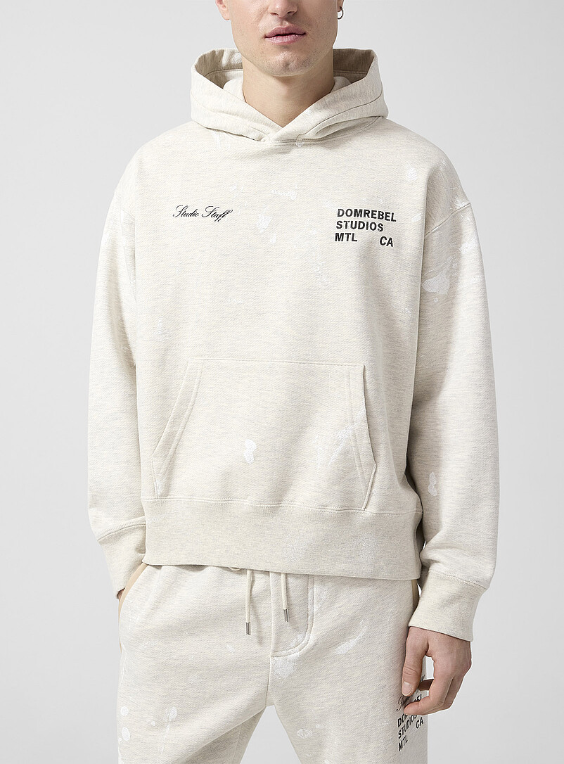 Studio Staff Splattered Paint Hoodie