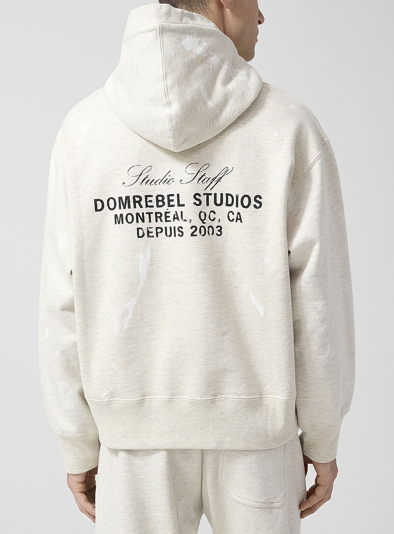 Studio Staff splattered paint hoodie product image 3