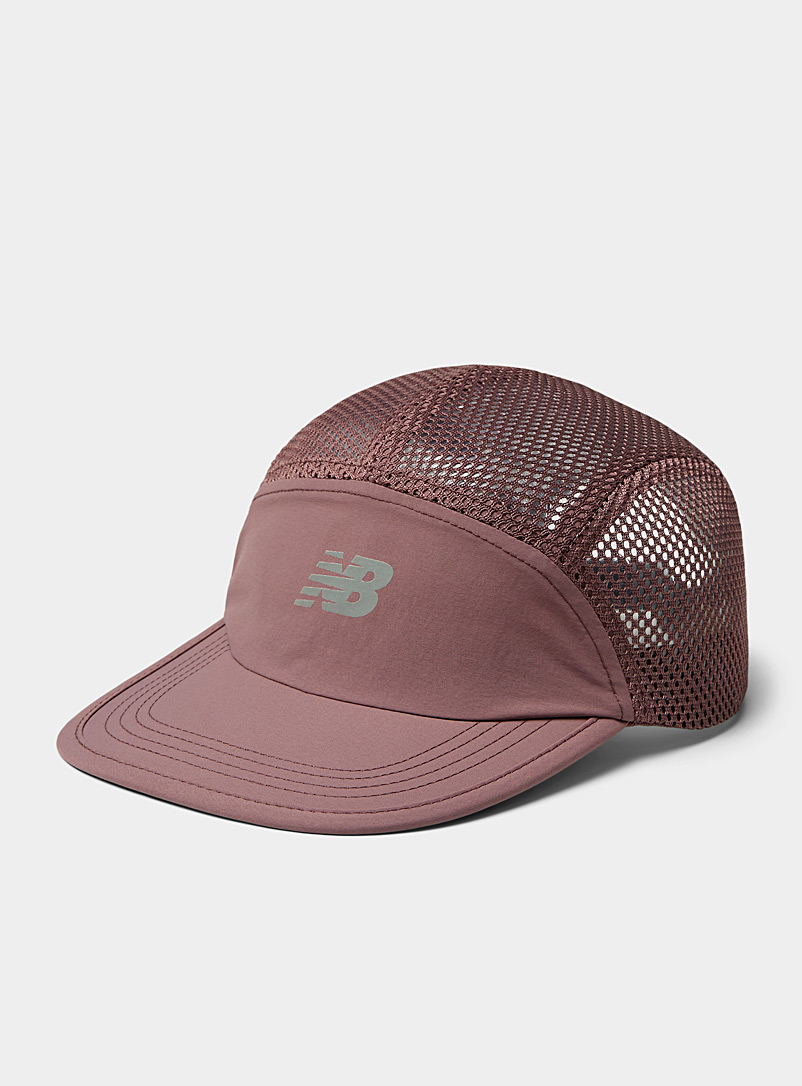 New Balance Dark pink  Air Flow 5-panel mesh cap for women
