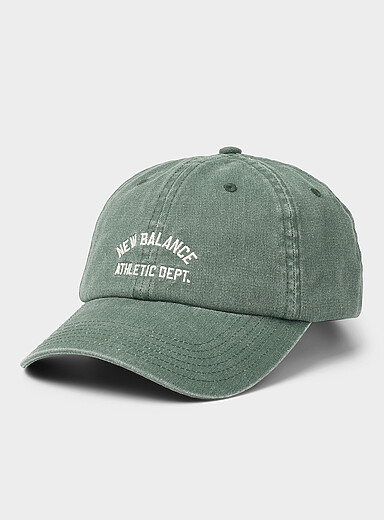 La casquette dad denim d&eacute;lav&eacute; logo