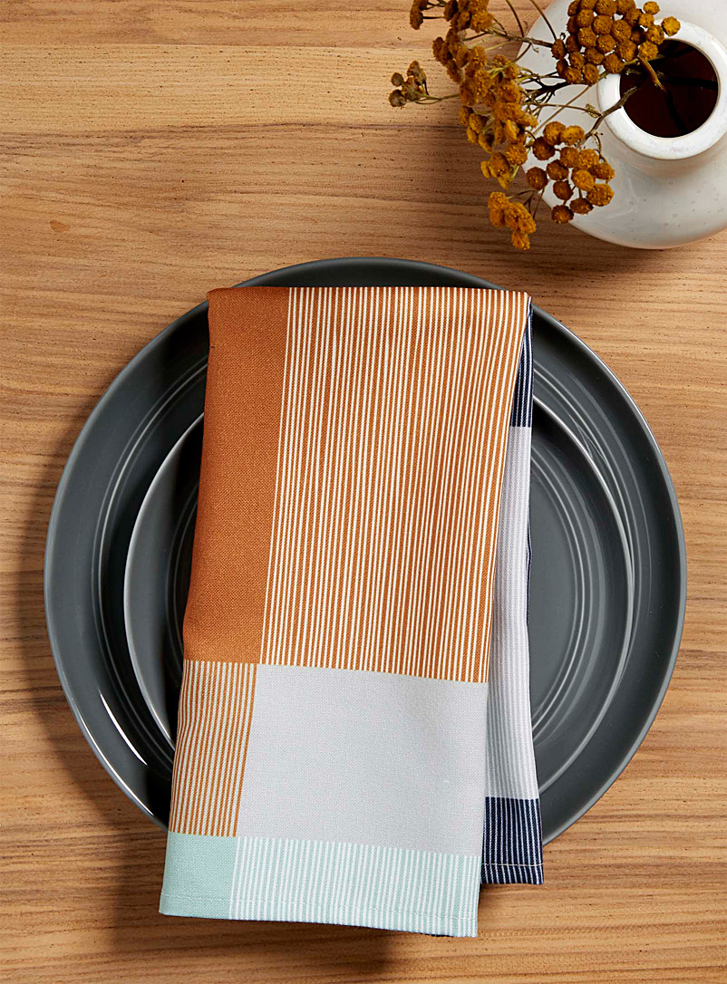 Simons Maison: La serviette de table couleurs vibrantes Assorti